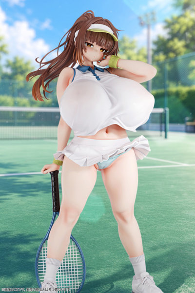 テニス部の若山さん 1/6スケール塗装済み完成品フィギュア
