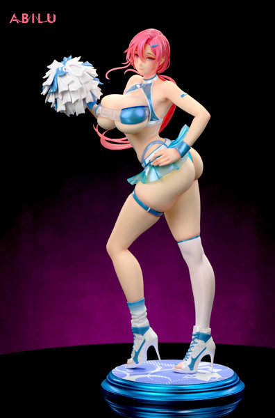 ABILU Design Molly(モリー)のお着替えタイム アイリス チアリーダーVer. 1/4スケール塗装済完成品フィギュア A 360度ビュー